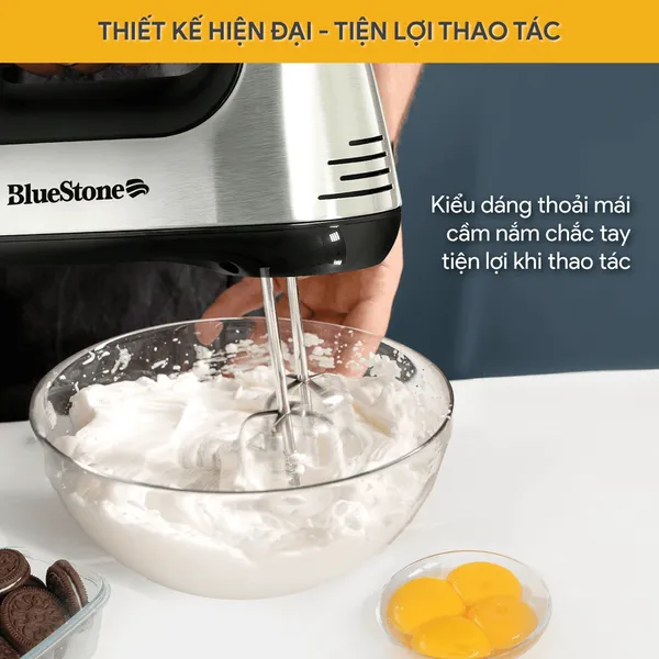Máy Đánh Trứng Và Nhồi Bột Cầm Tay BlueStone HMB-6336 400W