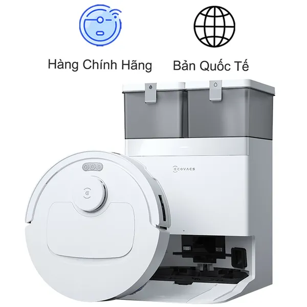 Robot Hút Bụi Thông Minh Ecovacs T30C Gen2 Màu Trắng