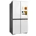 Tủ Lạnh Samsung Inverter 636 Lít Bespoke RF65DB990012SV Trắng Thạch Anh 0