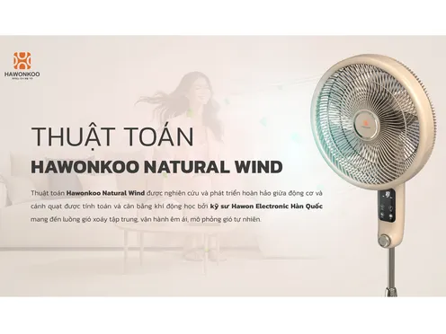 Quạt Đứng Có Remote Hawonkoo FDH-86-BLDC-Inverter-CF 42W - Thái Lan 13
