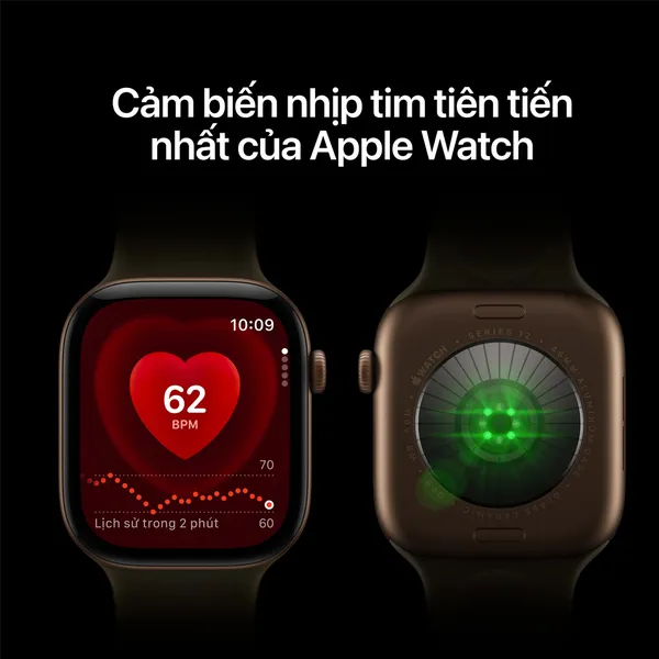 Apple Watch Series 12 GPS 46mm Viền Nhôm Dây Silicone