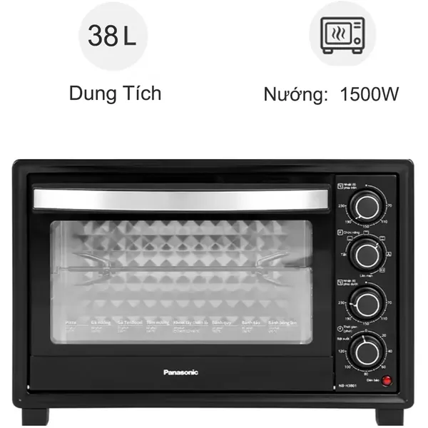 Lò nướng Panasonic NB-H3801KRA 38 lít