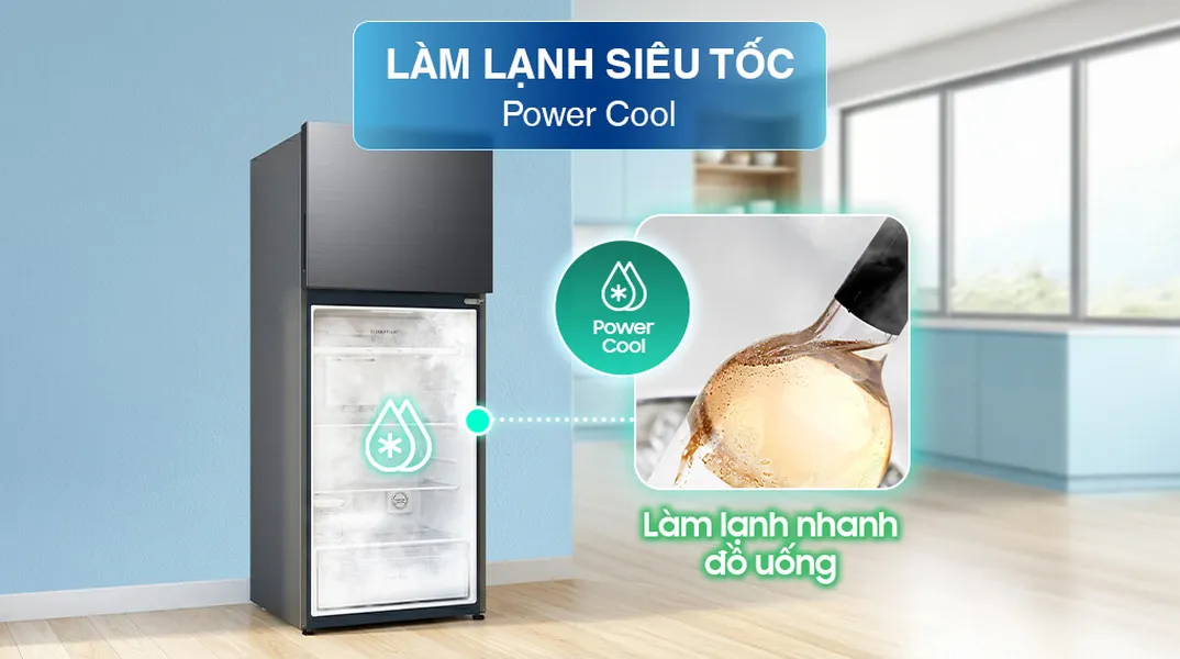 Tủ Lạnh Samsung Inverter 382 Lít RT38CG6584B1SV