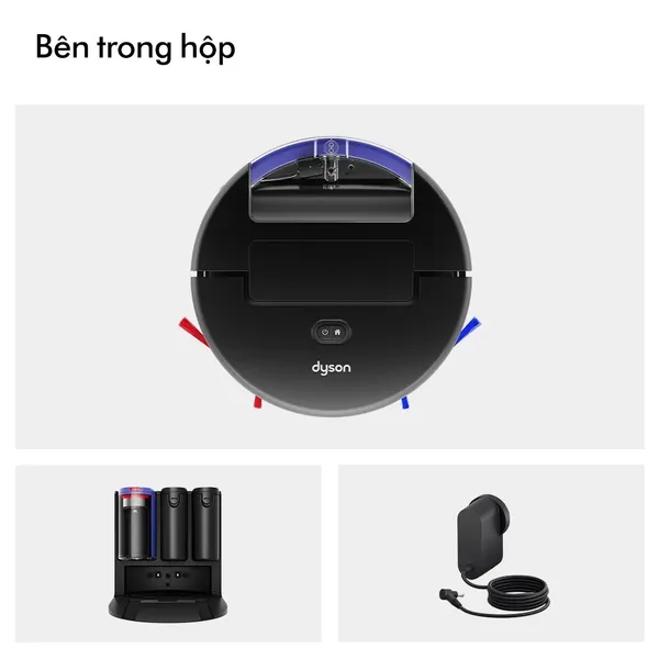 Robot Hút Bụi Lau Nhà Dyson Spot+Scrub™ Ai RB05-A