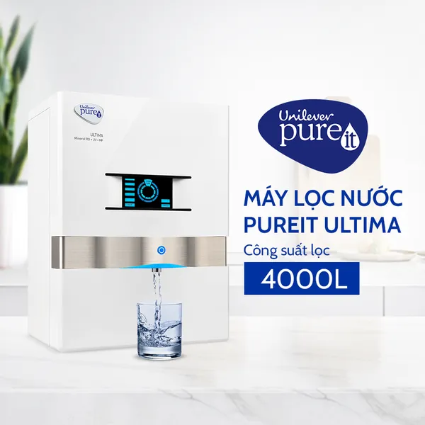 Máy Lọc Nước PUREIT MINERAL RO+UV+MF WHT