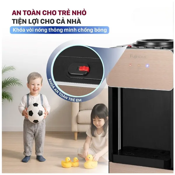 Cây Nước Nóng Lạnh Fujihome WD675C-Y