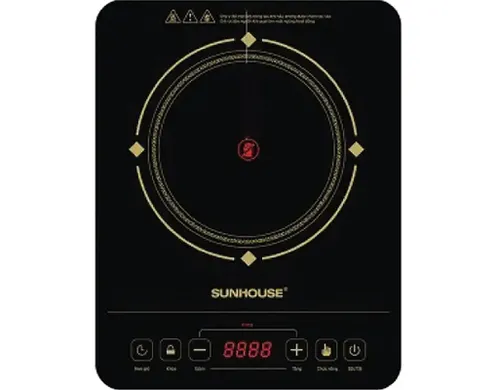 Bếp hồng ngoại đơn Sunhouse SHD6014 2000W (Tặng Kèm Vỉ Nướng)
