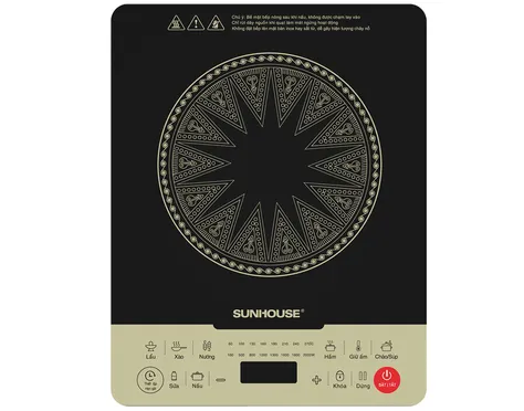Bếp Từ Đơn Sunhouse SHD6869 2000W (Tặng Kèm Nồi) 0