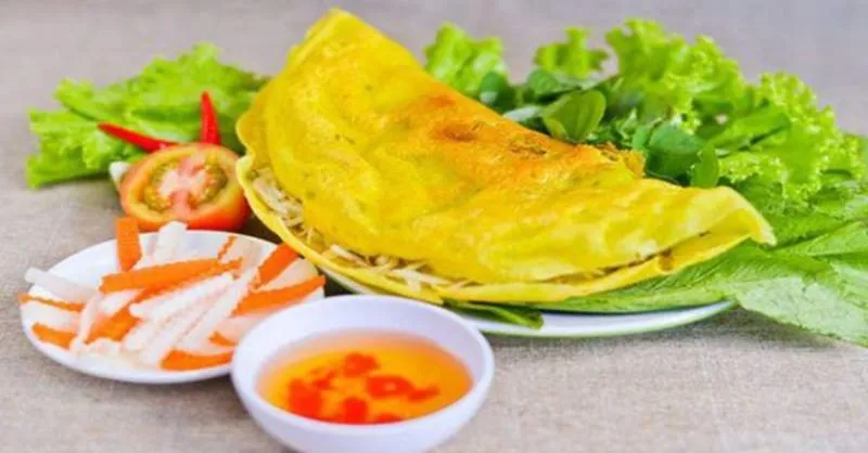 Cách làm bánh xèo chay thơm ngon giòn rụm, đơn giản tại nhà