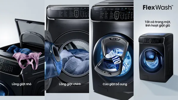 Top 3 máy giặt đắt của Samsung
