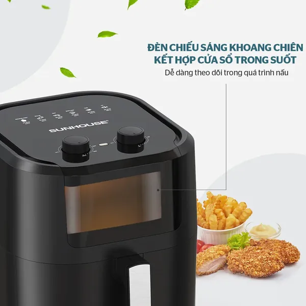 Nồi Chiên Không Dầu Sunhouse SHD4037 9 Lít