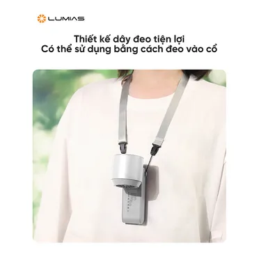 Quạt Cầm Tay Mini Có Sò Lạnh Lumias F3600 2