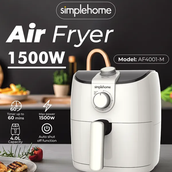 Nồi Chiên Không Dầu Simplehome AF4001-M 4 Lít