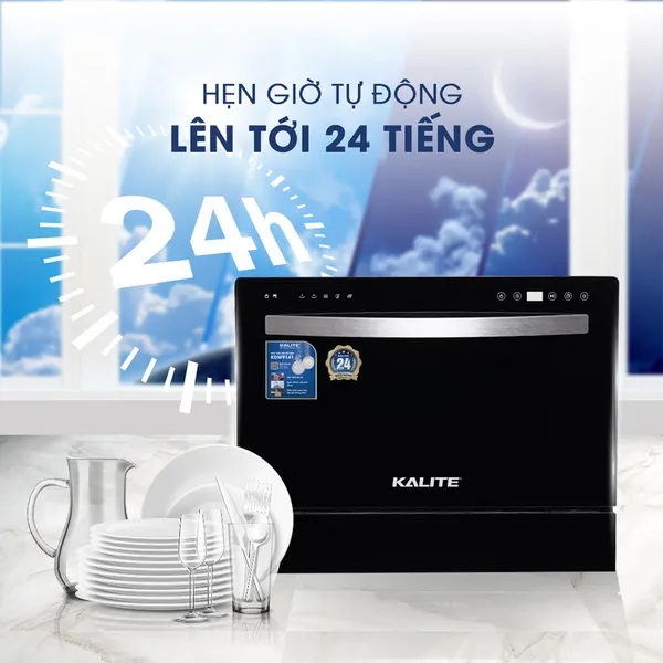 Máy Rửa Bát 6 Bộ Kalite KDW9141