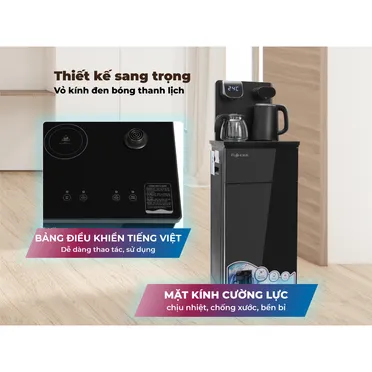 Cây Nước Làm Nóng Bình Âm Kết Hợp Bàn Pha Trà Cafe Fujihome TB110E-H 7