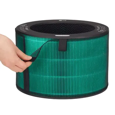 Máy Lọc Không Khí LG 360 Độ Alpha 1 Tầng Màu Vàng Be AS65GDBY0 4