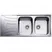 CHẬU RỬA INOX TEKA UNIVERSO 2B 1D (2C 1E)