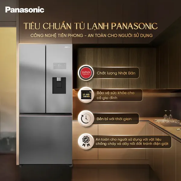 Tủ Lạnh Panasonic Inverter 495 Lít NR-CW530XHHV