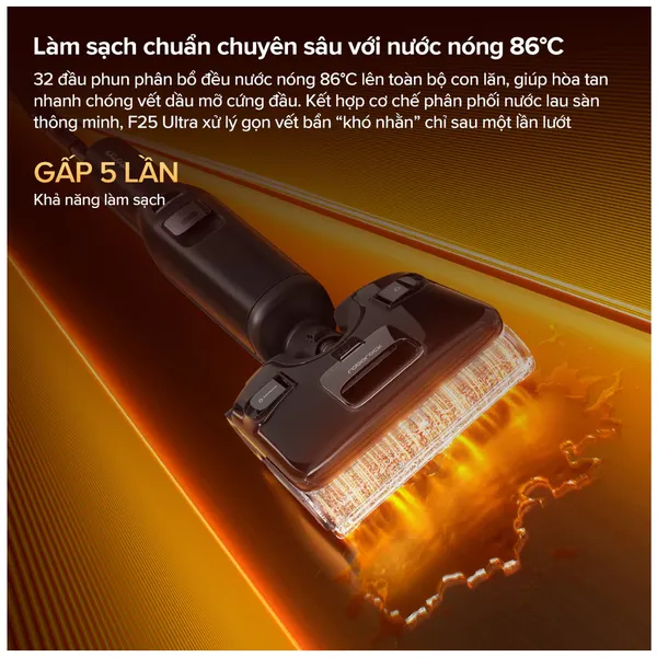 Máy Hút Bụi Cầm Tay Roborock F25 Ultra Đen