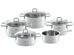 Bộ Nồi Fissler LumiTherm 5 Món Nắp Kính