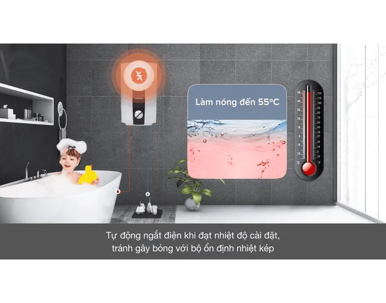 Máy Nước Nóng Trực Tiếp Đa Điểm Stiebel Eltron DHC 8 EC 8000W - Xuất Xứ Thái Lan