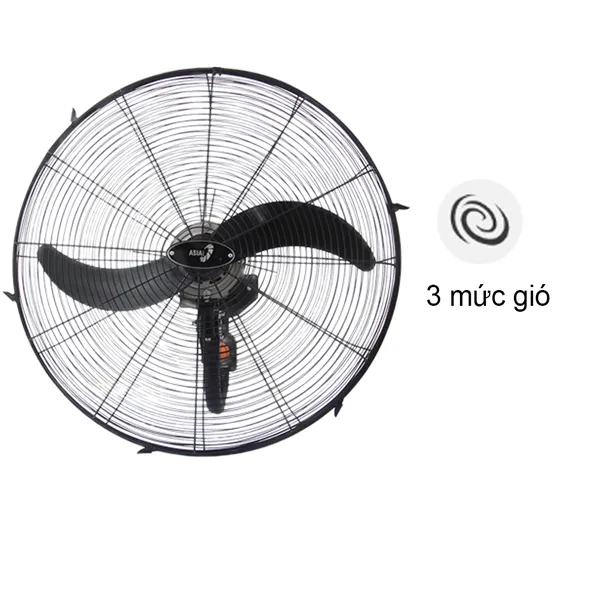 Quạt Treo Công Nghiệp Asiavina L24001-DV0 - Đen