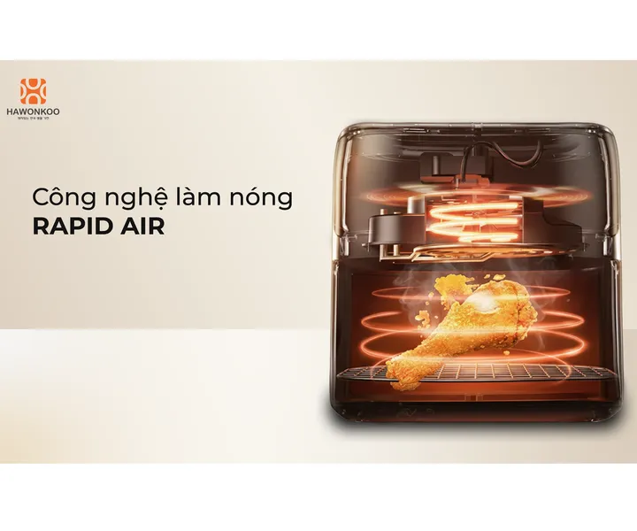 Nồi Chiên Không Dầu Hawonkoo AFH-106 10 Lít