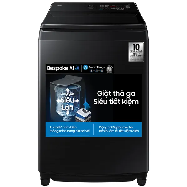 Máy Giặt Samsung Inverter 21 Kg WA80F21B9BSV