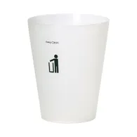 Thùng Rác KEEP CLEAN Nhựa Tròn 4.5L Trắng