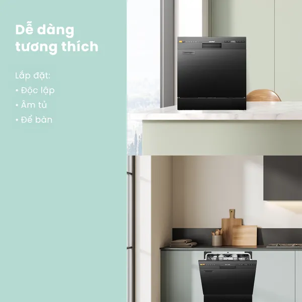 Máy Rửa Chén Comfee CDW-10F60TB