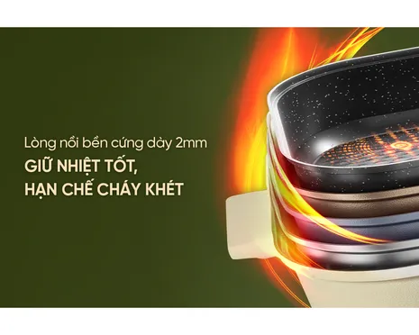 Nồi Lẩu Điện Sunhouse SHD4560 6 Lít 7