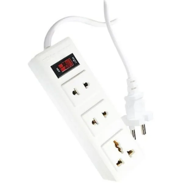 Ổ Cắm ĐQ 002A-02-2M (3 Lỗ Dây 2 Mét)