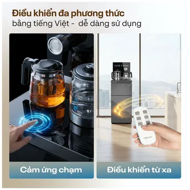 Cây Nước Bàn Trà Điều Khiển Bằng Giọng Nói Fujihome TB2411N-Voice 16
