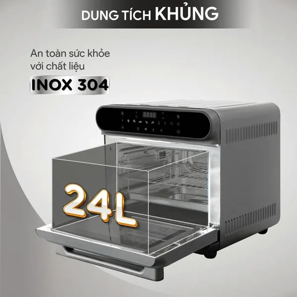 Lò Chiên Hơi Nước Đa Năng Bluestone AFB-5895