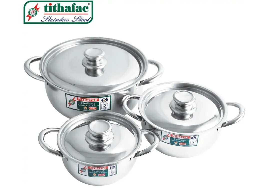 Bộ Nồi Bầu Inox 430 TF02