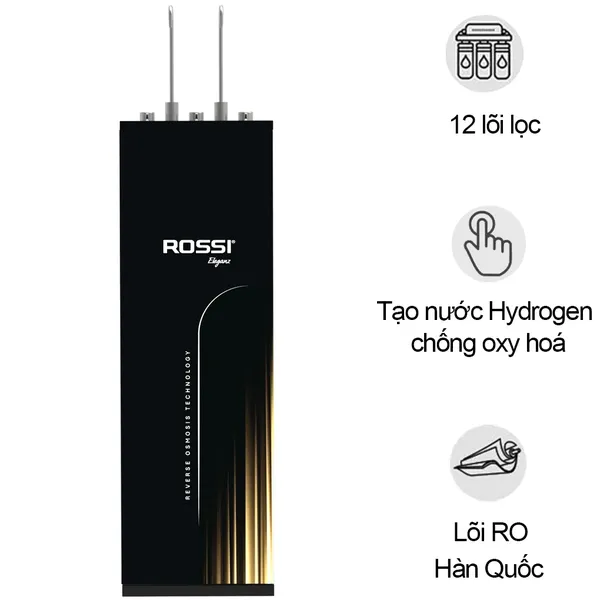 Máy Lọc Nước RO Nóng Lạnh Hydrogen Rossi Eleganz TA-112S2 - 12 Lõi