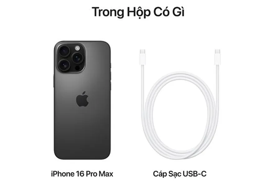 iPhone 16 Pro Max 256GB Titan Đen