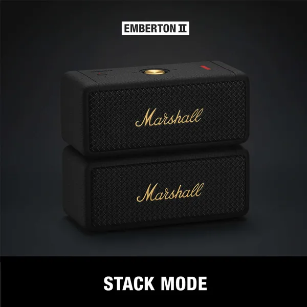 Loa Bluetooth Marshall Emberton II Black and Brass