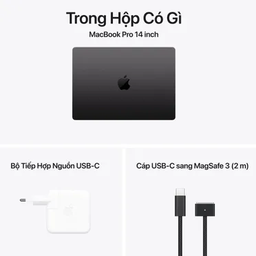 Macbook Pro 14.2 M5 512GB, Đen