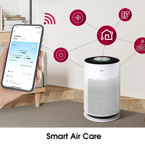 Máy Lọc Không Khí LG Puricare 360 Hit AS60GHWG0