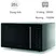 Lò Vi Sóng Kết Hợp Nướng Whirlpool MWP253SBV 25L