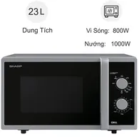 Lò vi sóng Sharp R-G322VN-S 23 lít