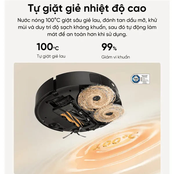 Robot Hút Bụi Lau Nhà Dreame L50s Pro Ultra Màu Đen