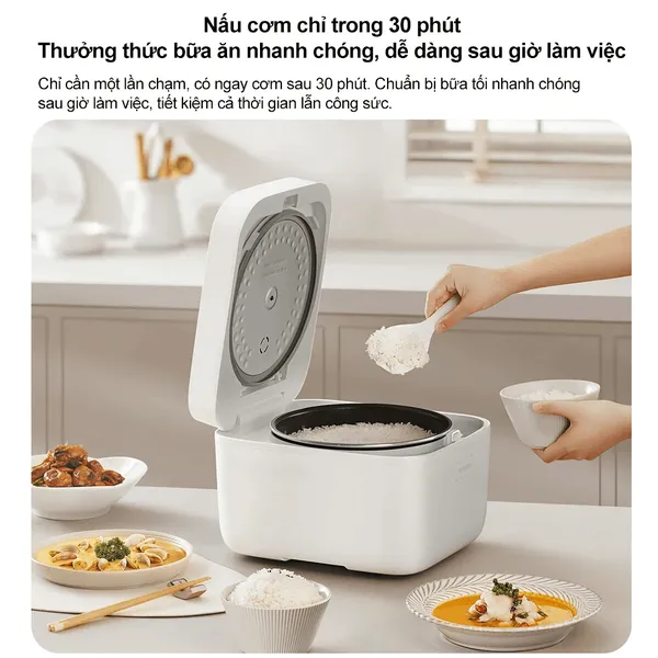 Nồi Cơm Điện Xiaomi Multifunctional Rice Cooker (BHR9115VN) 4 Lít