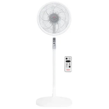 Quạt Đứng Có Remote Tefal Turbo Silence Extreme VH699690 - Trắng
