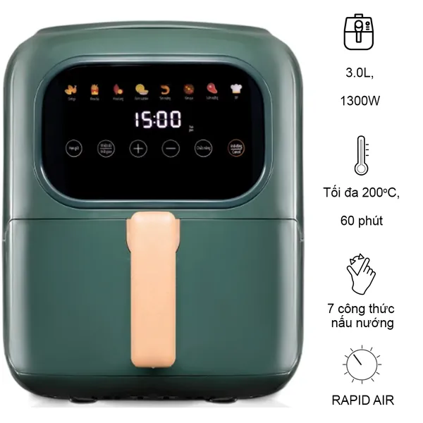 Nồi Chiên Không Dầu (Air Fryer) Joyoung KL30-VF525 3.0 Lít