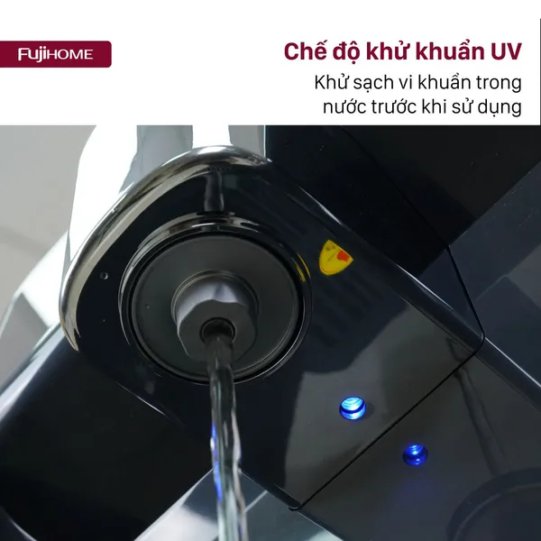 Máy Lọc Nước RO Tích Hợp Làm Nóng Lạnh Fujhome WP9201C