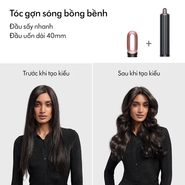 Máy Tạo Kiểu Tóc Thông Minh Dyson Airwrap i.d.™ Straight+Wavy HS08 - Malaysia