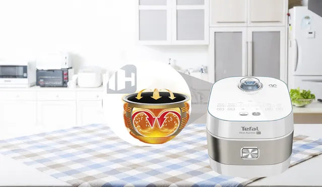 Nồi Cơm Điện Cao Tần Tefal RK762168 1.5 lít 3