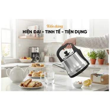 Ấm Siêu Tốc Inox 5 Lít Sunhouse SHD1403 6